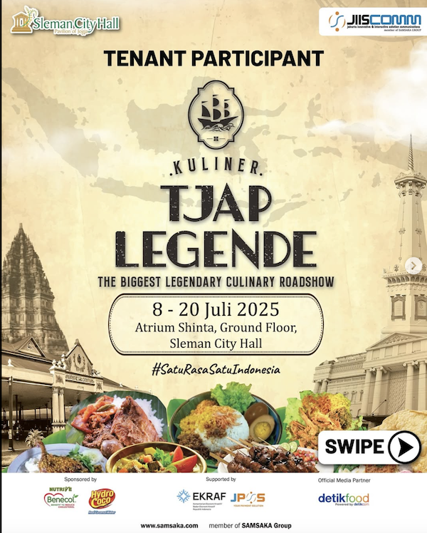 Tjap Legende Yogya - Sleman City Hall